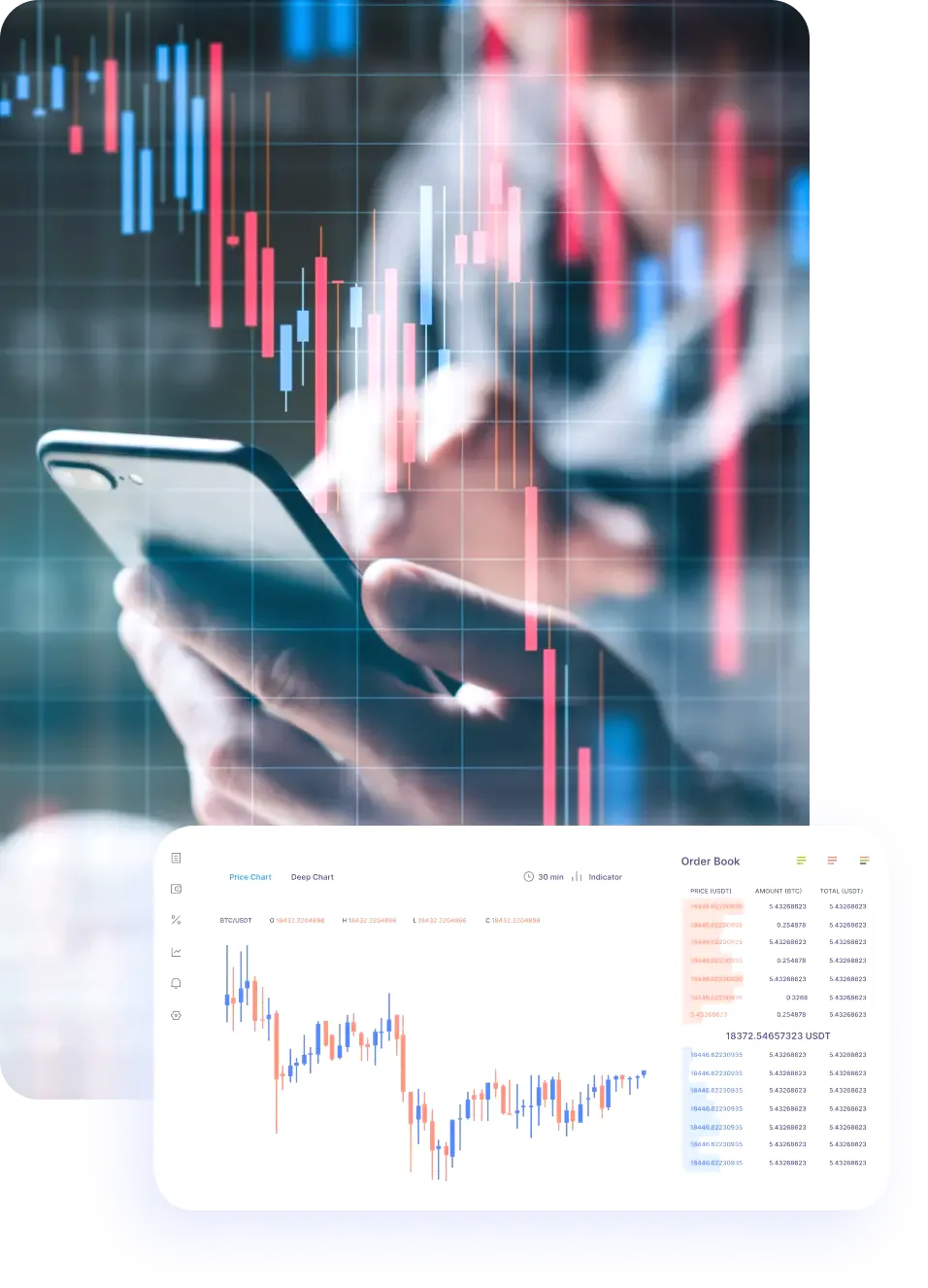 Descontária plataforma cripto